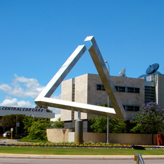 Impossible Triangle Perth Australia Real life penrose triangle illusion